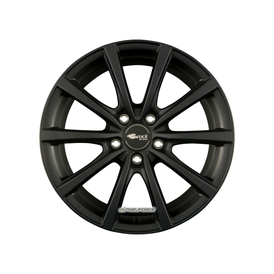 BROCK - B32 SCHWARZ KLAR MATT (SKM) 8,5X20 LK:5/120 ET:25 ML:72,6